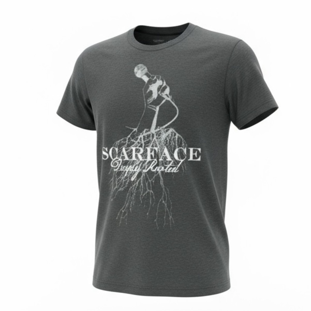 Scarface Deeply Rooted Black Band T-Shirt